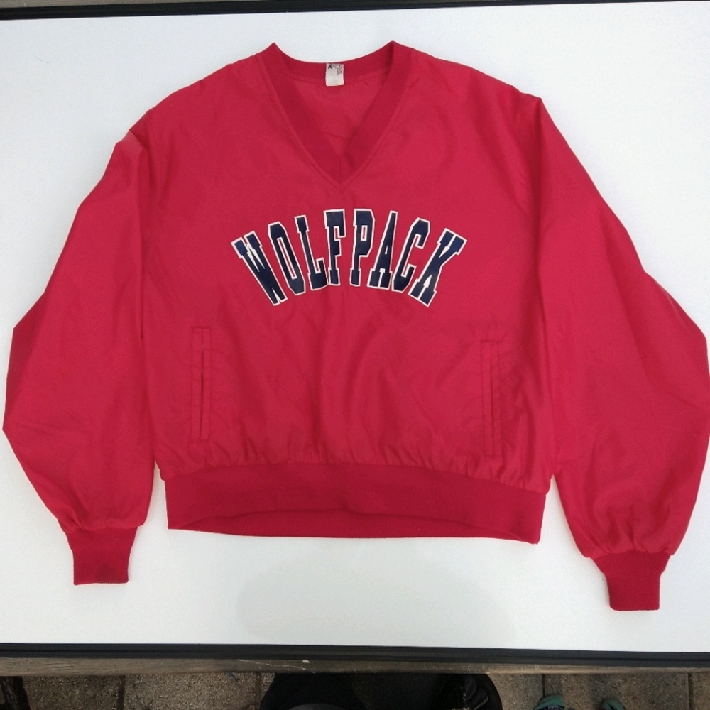 VINTAGE 80s pullover windbreaker